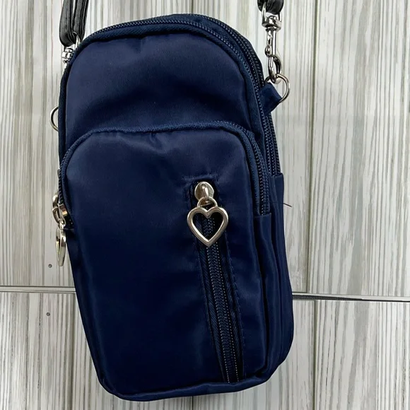 Navy Crossbody Bag - Picture 1 of 4